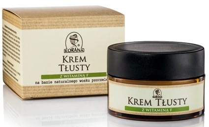 Fettige Gesichtscreme mit Vitamin F 50 ml KORANA - Biogo.de