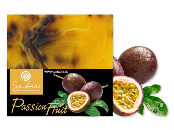 Natürliche Passionsfruchtseife 100 g SABOO - Biogo.de