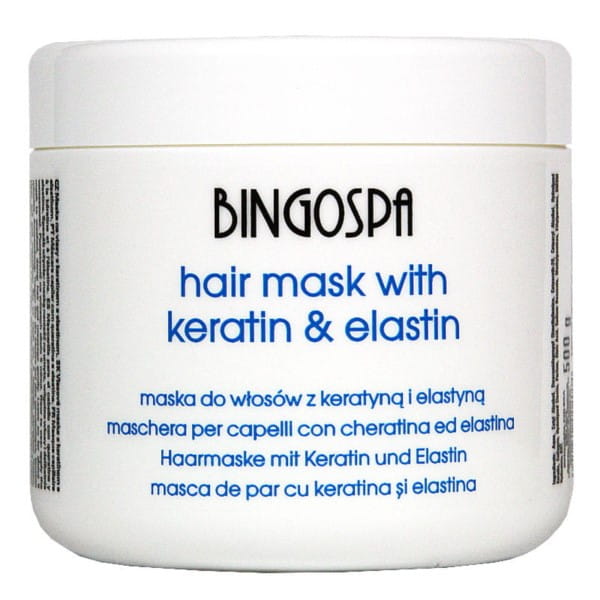 BingoSpa Haarmaske mit Kerat und Elastin 500 - Biogo.de
