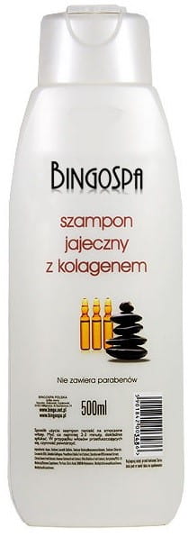 Ei-Shampoo mit Kollagen 500 ml BINGOSPA - Biogo.de