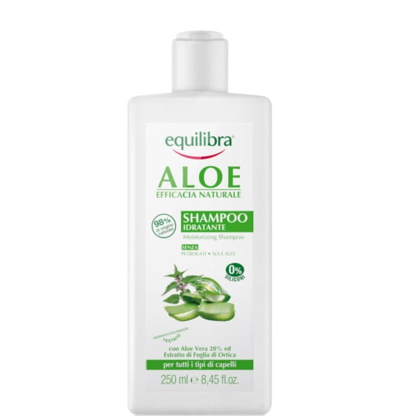 Feuchtigkeitsspendendes Aloe-Shampoo 250ml EQUILIBRA - Biogo.de