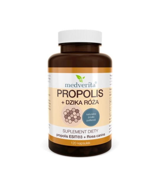 Wildrosen-Propolis 120 Kapseln MEDVERITA - Biogo.de