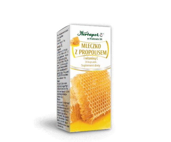 Milch mit Propolis und Vitamin C 30 K HERBAPOL - Biogo.de