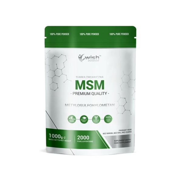 MSM starke Knochen, Gelenke und Muskeln 1 kg WUNSCH - Biogo.de