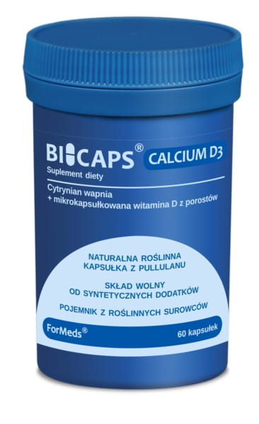 Bicaps Calcium D3 60 Kapsel Mineralien FORMEDS - Biogo.de