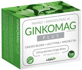 Ginkomag plus 120 Kapseln, besserer XENICOPHARMA-Speicher - Biogo.de