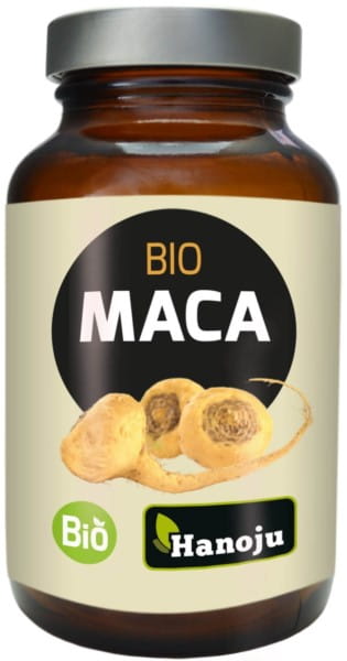 Premium Maca BIO 500 MG 180 Kapseln HANOJU - Biogo.de