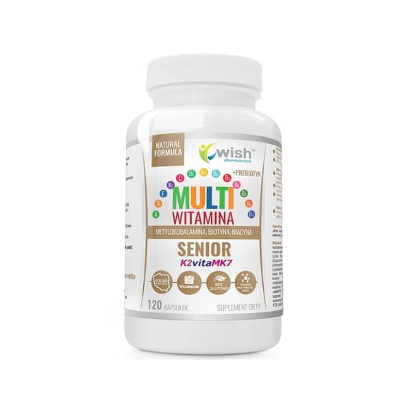 Multivitamin Senior 120 Kapseln WISH - Biogo.de