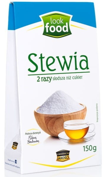 Look Food Stewia 2 x süßer als Zucker 150g - Biogo.de