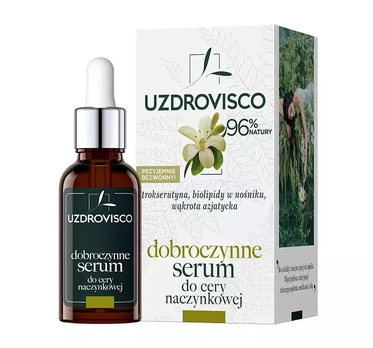 Gesichtsserum für Couperose-Haut 30 ml - UZDROVISCO - Biogo.de