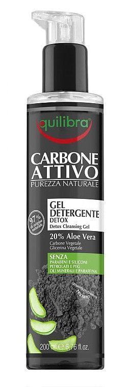 Gesichtsreinigungsgel mit EQUILIBRA Aktivkohle - Biogo.de