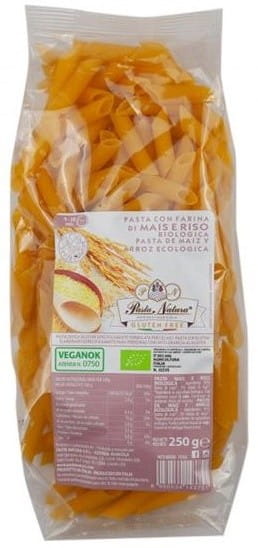 Nudeln (Mais - Reis) Penne glutenfrei BIO 250 g - NATURE PASTA - Biogo.de