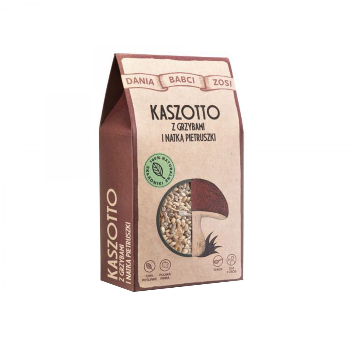 Kaszotto mit Pilzen und Petersilie 200 g - Biogo.de