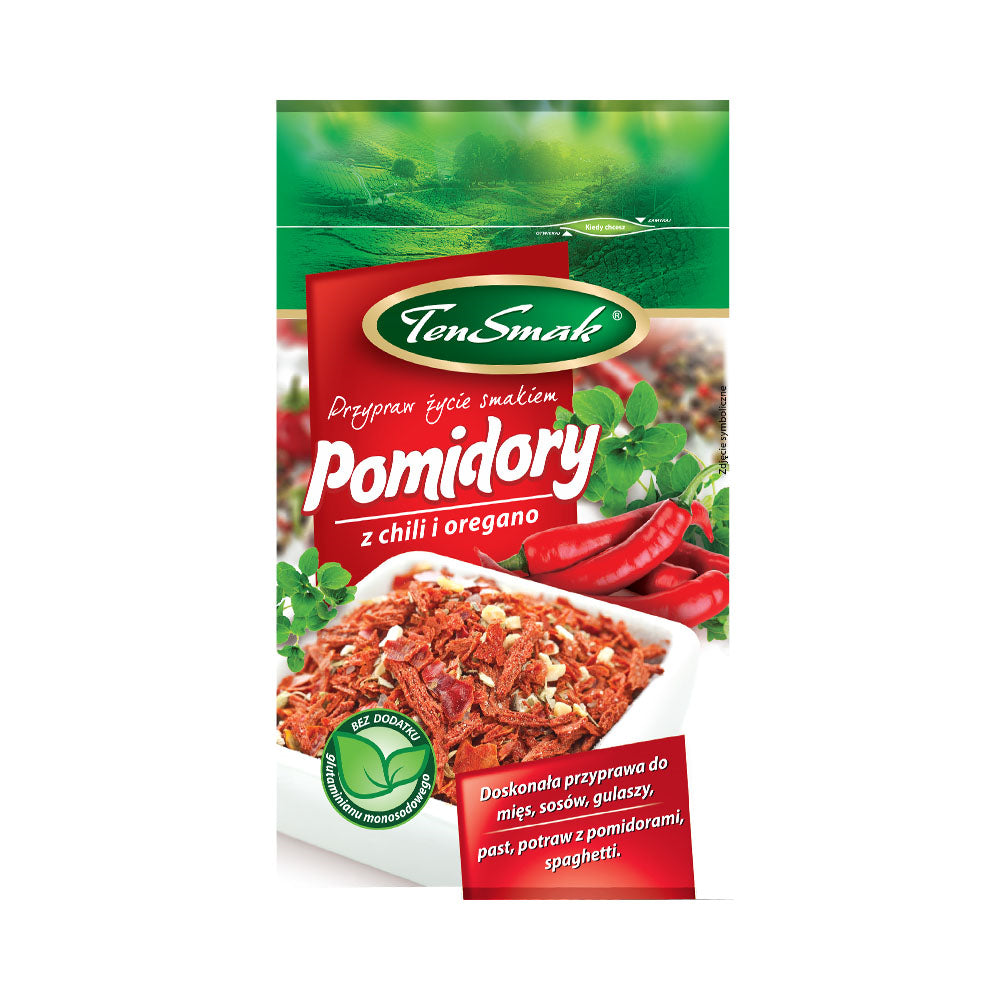 Tomaten mit Chili und Oregano 15 g - DIESER GESCHMACK - Biogo.de