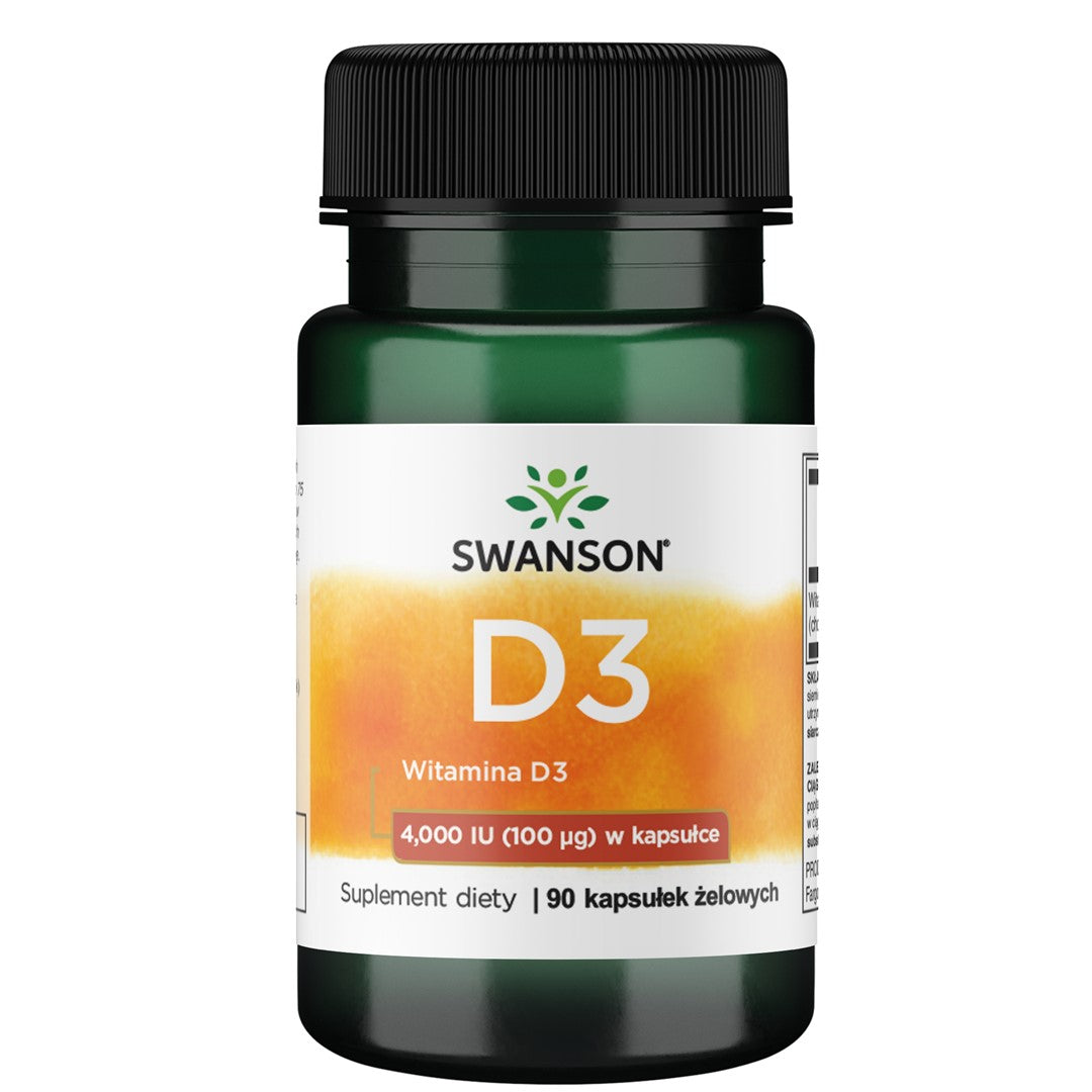 Vitamin D3 4000iu 90 Kapseln 100mcg - SWANSON - Biogo.de