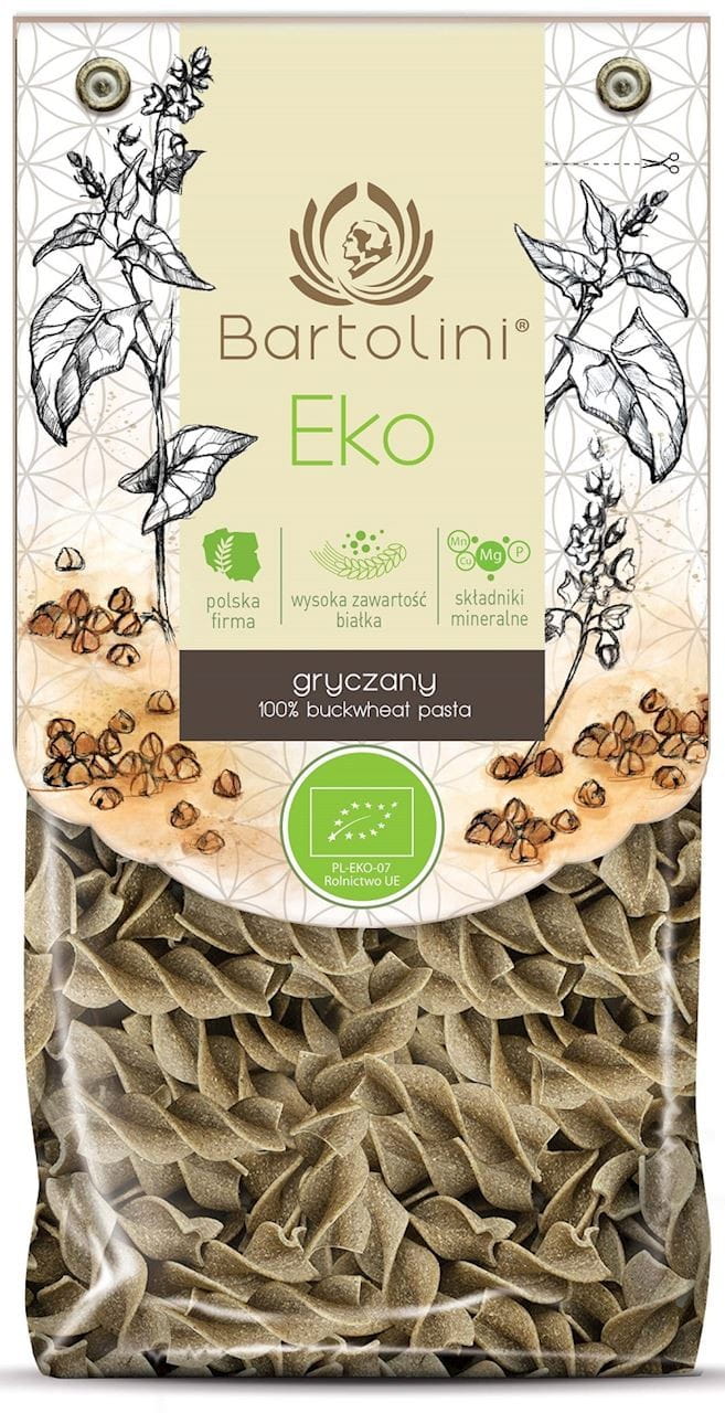 Große Buchweizennudeln BIO 250 g - BARTOLINI - Biogo.de
