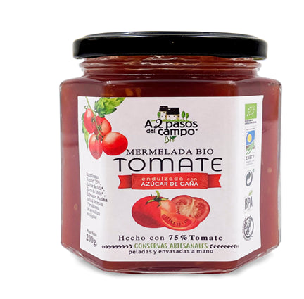 BIO GLUTENFREIE TOMATENMARMELADE 200 g (GLAS) - A2 PASOS DEL CAMPO - Biogo.de