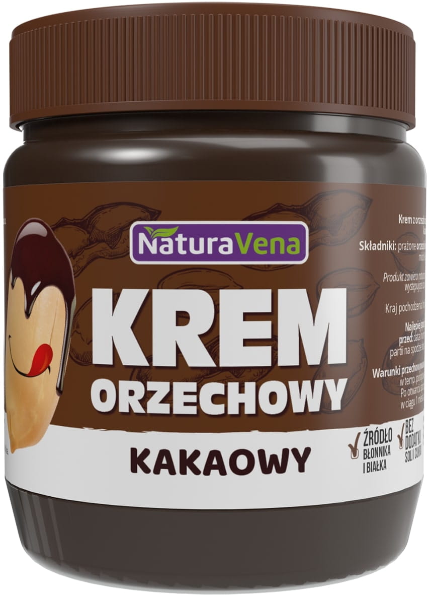 Kakao-Nuss-Creme 340 g NATURAVENA - Biogo.de