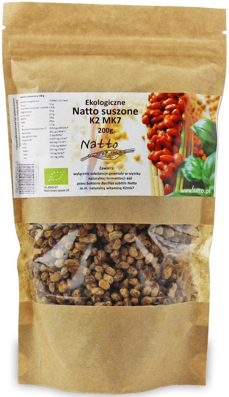 SOJA (NATTO) GETROCKNET BIO 200 g - NATTO - Biogo.de