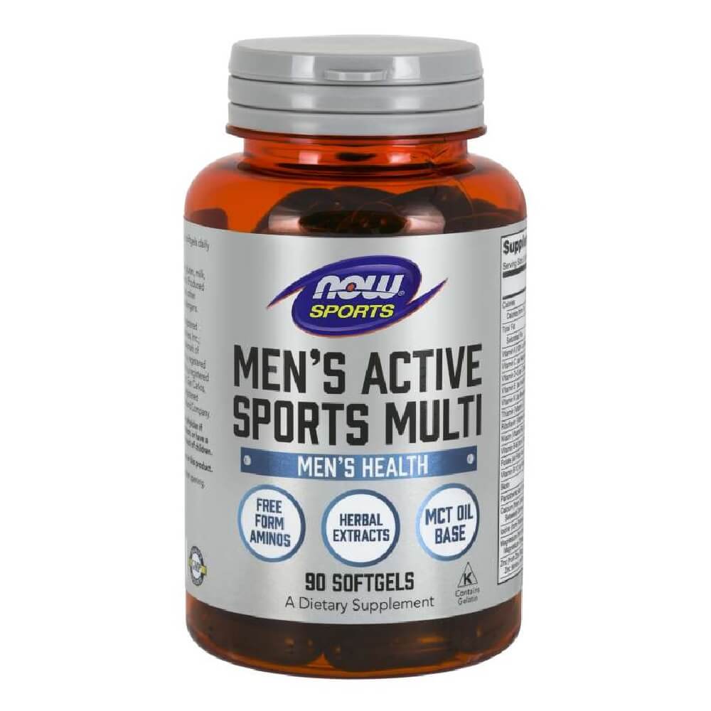 Multivitamin für Männer Männer Aktivsport Multi 90 Kapseln NOW FOODS NOW SPORT