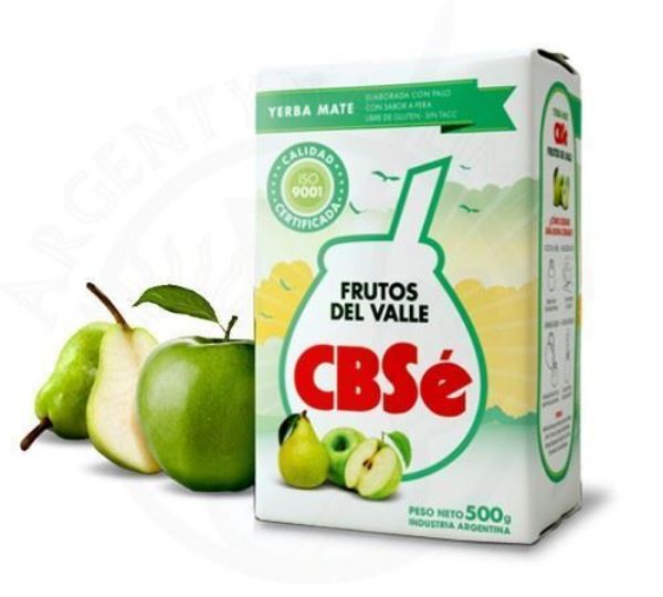 Yerba Mate frutos del valle Frucht des Tals 500 g CBSE - Biogo.de