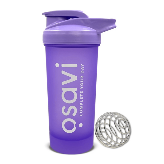 Osavi Schüttler aus Glas mit 700 ml Fassungsvermögen, ideal zum Mixen und Schütteln von Getränken, klarer Blick auf den Behälter