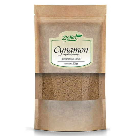 Gewürz: ZIӣKO glutenfreier Ceylon-Zimt in 200 g Packung, fein gemahlene Kräuter für Backen und Kochen.