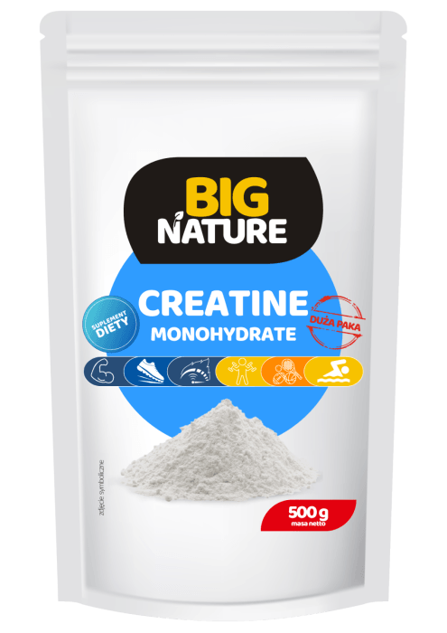 BIG NATURE Kreatiinimonohydraatti 500g Main Image