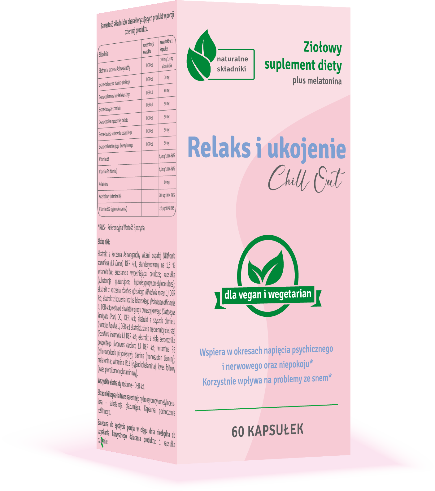 Розслаблення та заспокоєння Chill Out 60 капсул PCF Zweitbild