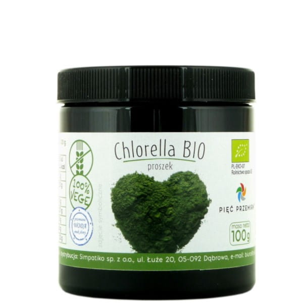 Poudre de chlorella biologique Five Changes 100 g Main Image