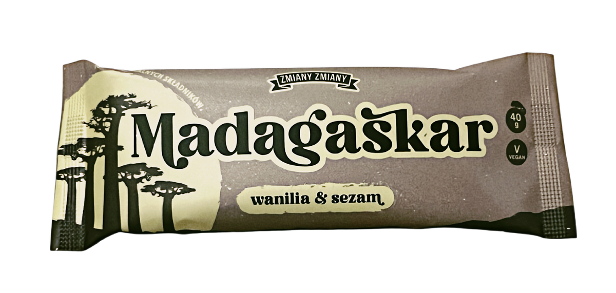 Riegel „Madagaskar“ 40 g Änderungen Änderungen MHD: 09-2026