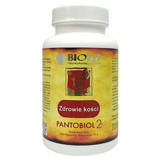 Gesunde Knochen: Biolite Pantobiol 2+ 120 K Nahrungsergänzungsmittel in Packung, braune Tabletten, von BIOLIT