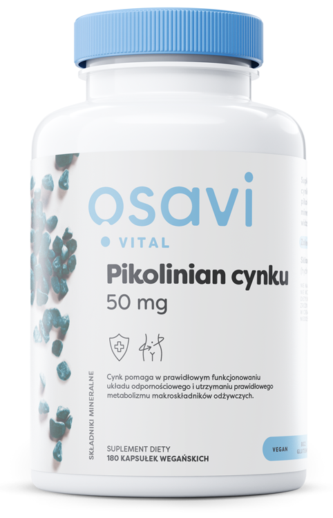 OSAVI Picolinato de zinc 50 mg (180 cápsulas). Main Image