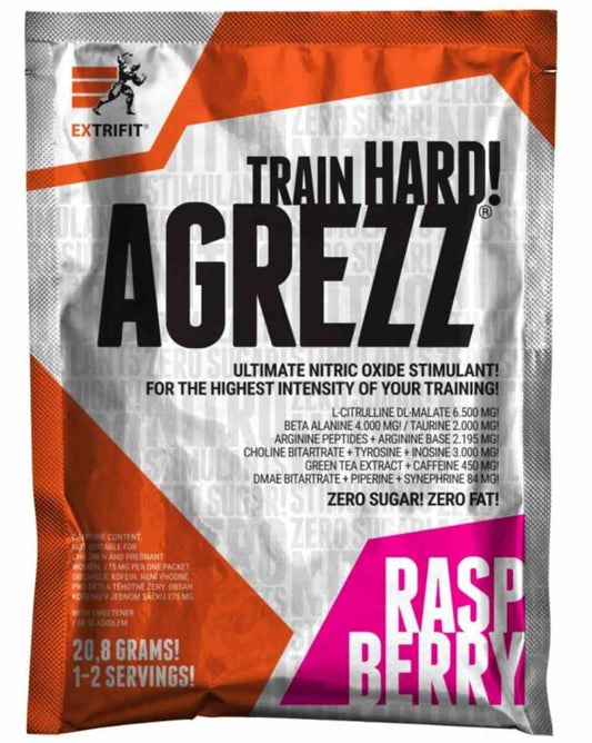 Extrifit Agrezz mit Himbeergeschmack, 20,8 g, Pulver für Sport und Regeneration, in Dose mit fruchtigem Aroma