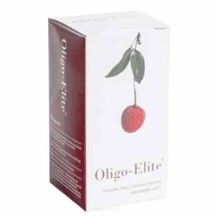 Kogen Oligo Elite Kapseln von Dystrybutor Biogo.pl, 30 Kapseln, Ansicht der Blisterpackung mit Kapseln.