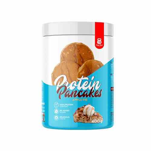 Cheat Meal Protein Pfannkuchen mit Apfelkuchen-Geschmack, 400g, lecker gebackener Proteinpfannkuchen mit Apfelstücken.