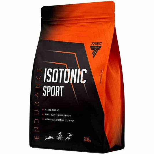 Trec Endurance Isotonisches Sportgetränk Zitronengeschmack in 1kg Verpackung, ideal für Ausdauertraining und Hydratation