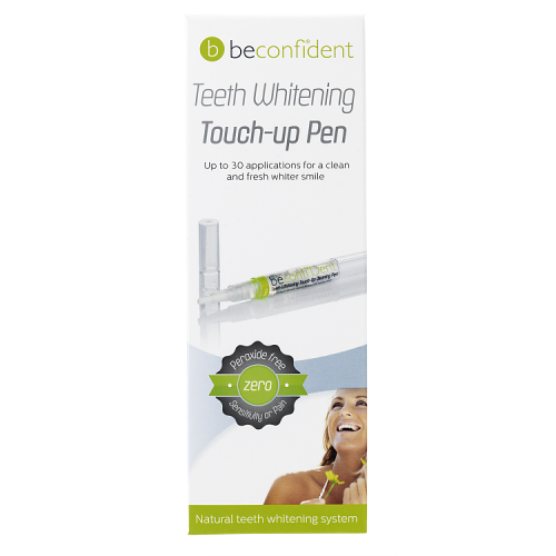 BeConfident Zahnaufhellungs-Gel-Stift in 2 ml, handlicher Stift mit Gel für strahlend weiße Zähne, sichtbare Anwendung auf den Zähnen