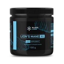 Slavic Labs Cordyceps DER 20:1, 60 g, zeigt die Verpackung des natürlichen Nahrungsergänzungsmittels mit getrockneten Cordyceps-Pilzen