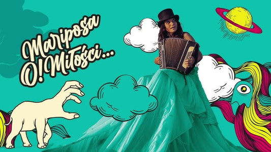 Mariposa Über die Liebe Asia Pyrek Album Cover mit 15 Songs, künstlerisches Design, musikalisches Werk in deutscher Sprache
