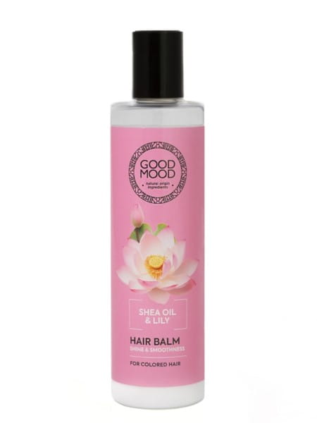 Gute Laune Sheaöl und Lilie Haarbalsam in 250 g, natürliche Pflege für Haare, mit Sheaöl und Lilienextrakt, von Dystrybutor Biogo.pl