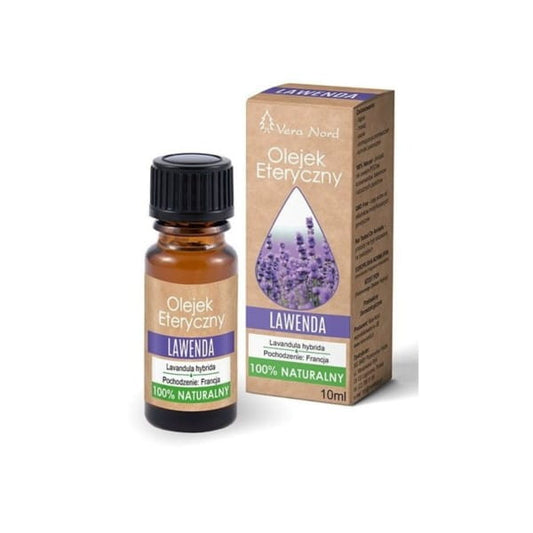 Ätherisches Lavendelöl von Vera Nord in 10 ml Flasche, natürliches Lavendelöl für Aromatherapie und Entspannung