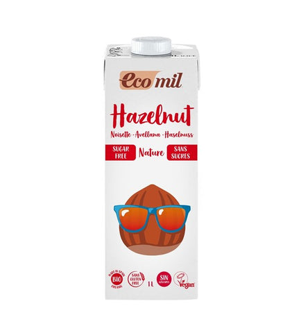 Haselnussgetränk ohne Zucker BIO 1000 ml ECOMIL