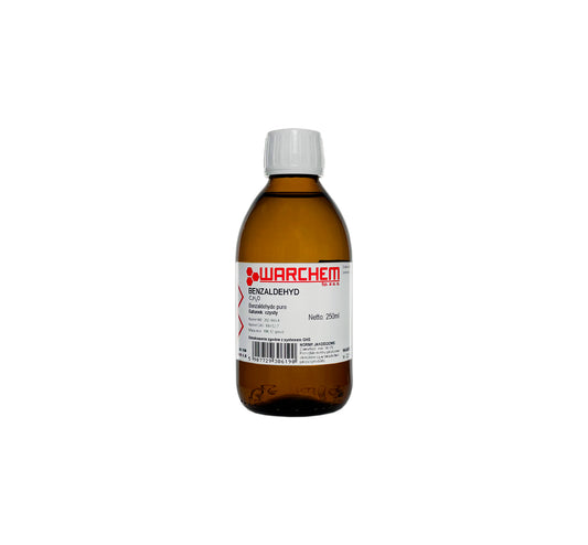 Rein Benzaldehyd in 250g Verpackung von WARCHEM, chemisches Aromamittel für industrielle und kreative Anwendungen