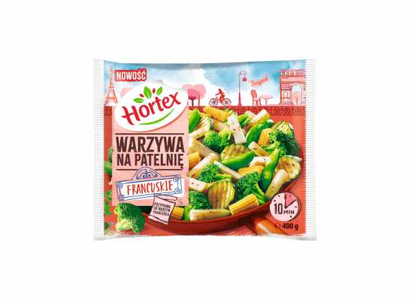Frosne franske grøntsager Hortex 400g