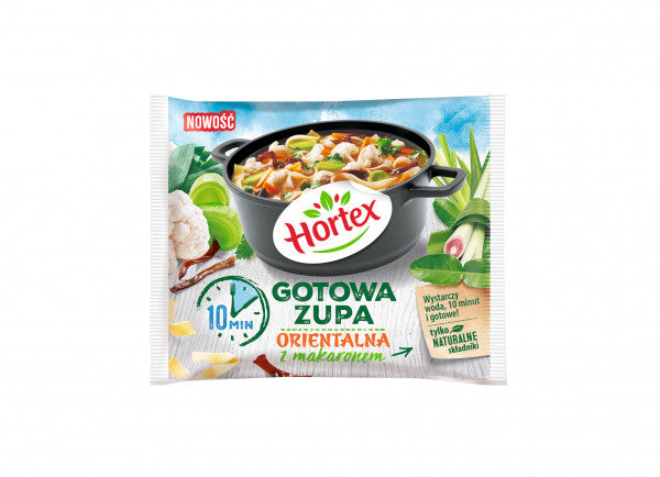 Gefrorene orientalische Suppe mit Hortex-Nudeln 350g