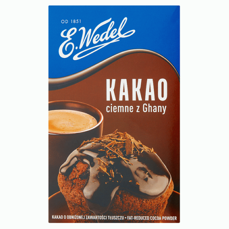 Dunkler Kakao aus Ghana E. Wedel 180g - Biogo.de Hauptbild