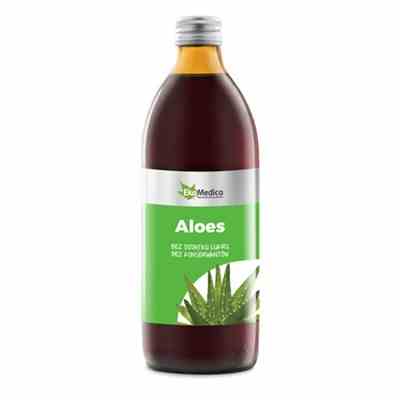 Aloe vera juice with pulp 500ml EkaMedica Main Image