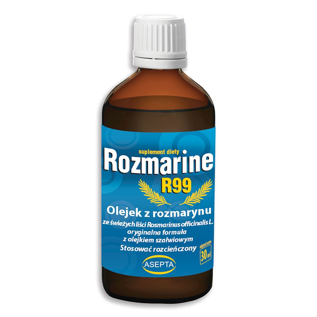 Rozmarine r99 30ml - Rosmarinöl + ASEPTA Salbeiöl - Biogo.de