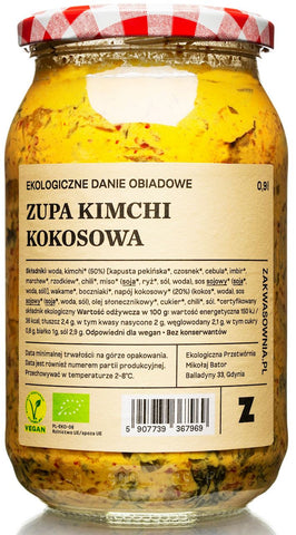 Coconut Kimchi Soup ORGANIC 900 ml - LEANING